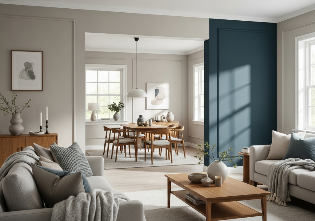 Top Paint Colors for Living Room and Dining Room Combos