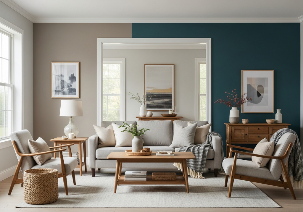 The Best Paints for Living Room Walls: Ideas and Color Tips