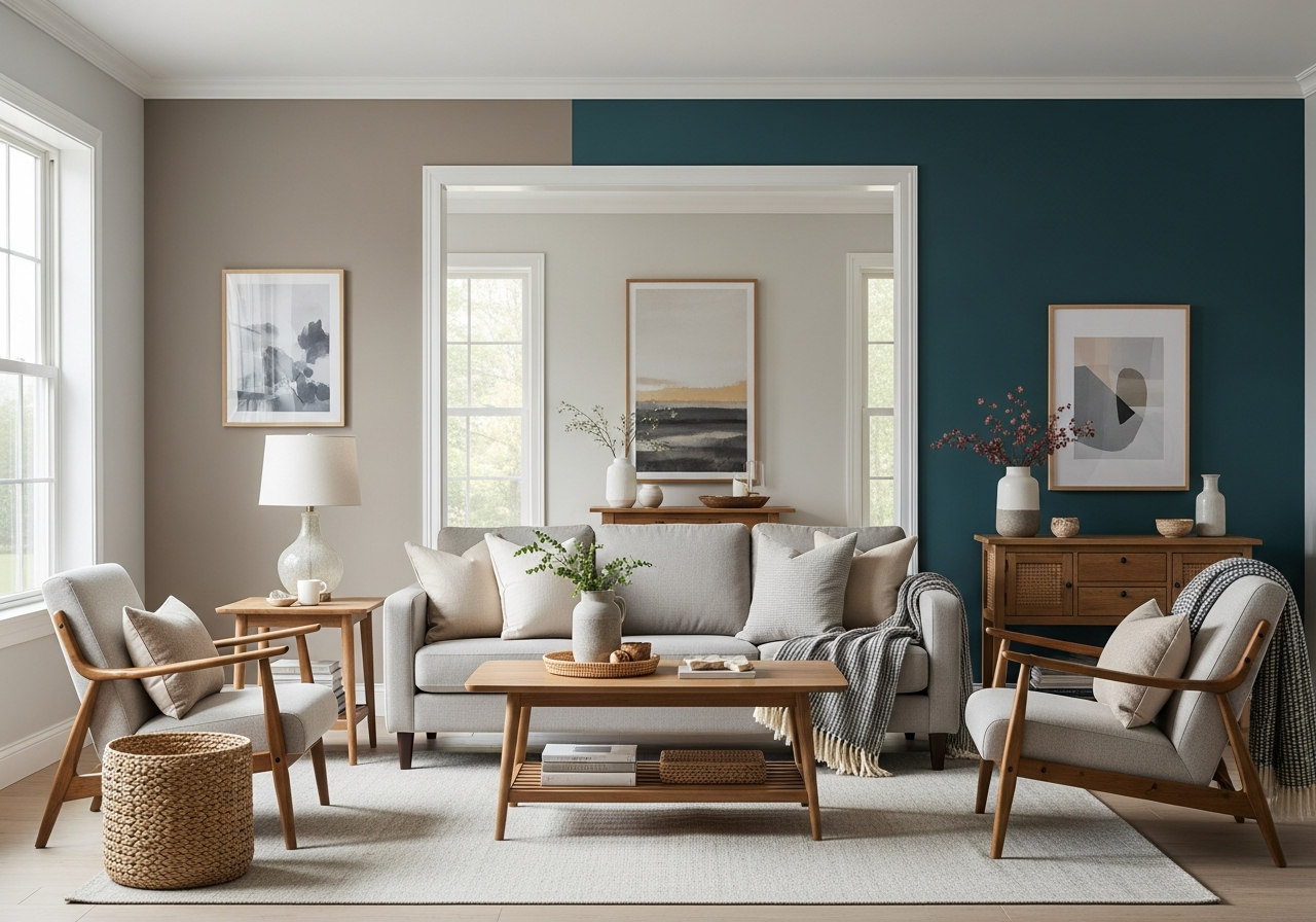 The Best Paints for Living Room Walls: Ideas and Color Tips