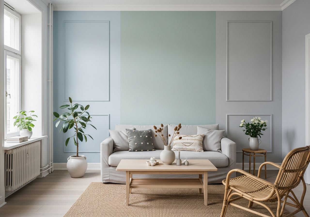 Best Cool Paint Colors for Living Room Walls and Style