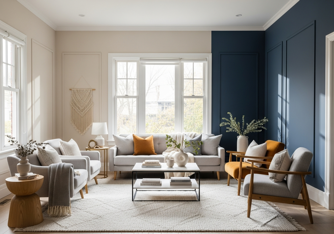 How to Choose the Best House Paint Color Living Room Style