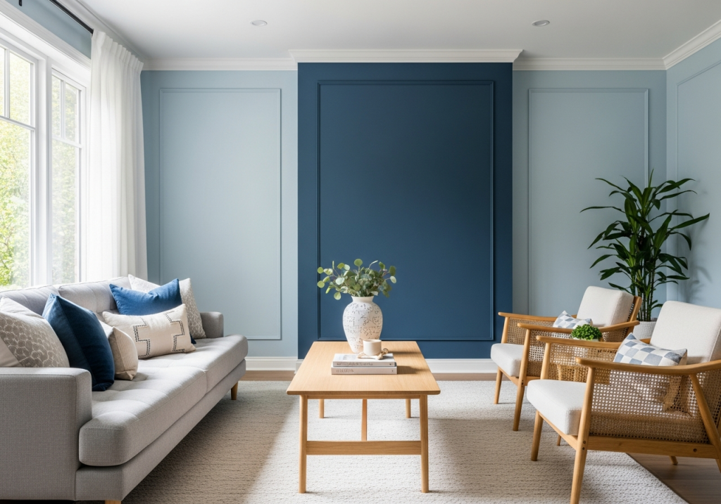 Best Blue Living Room Paint Colors for a Calm, Stylish Space