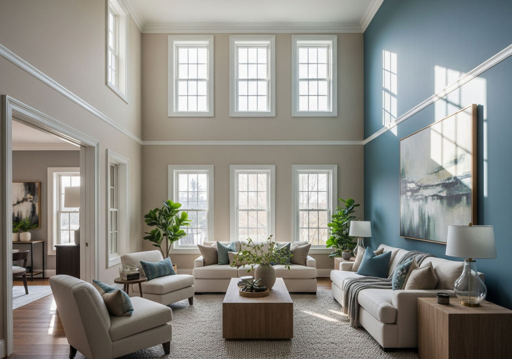 Best Paint Colors for Living Room with High Ceilings That Transform Your Space