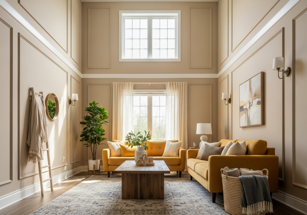 Best Paint Colors for Large Room With High Ceiling: Guide