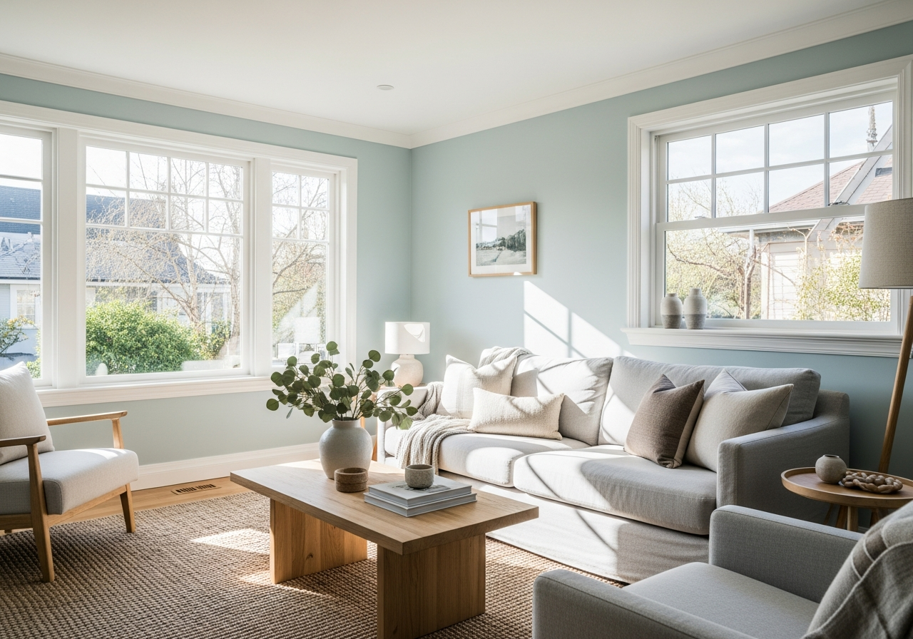 Choosing the Best Paint Color for Bright Living Room Spaces