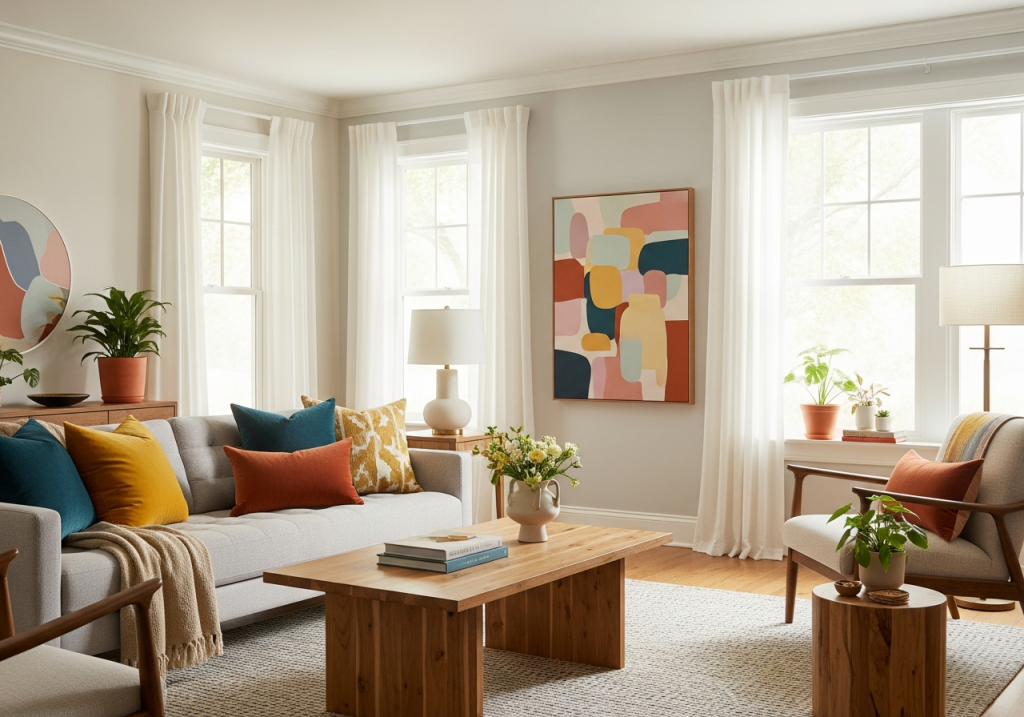 Best Living Room White Paint Colors for a Brighter Space