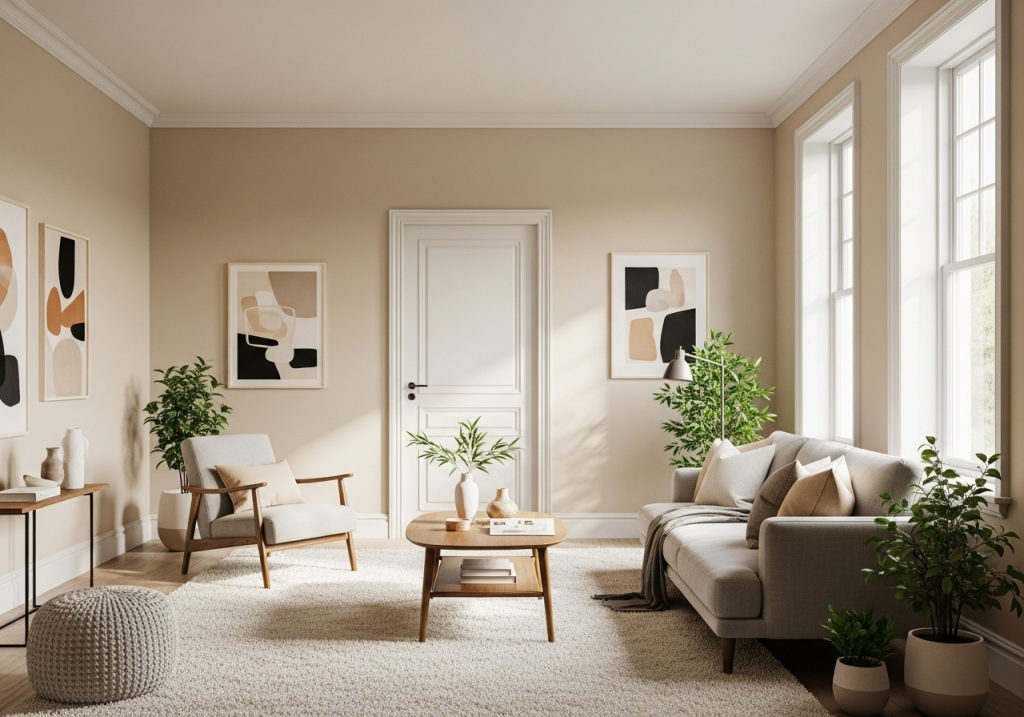 Beige Colour Paint for Living Room: Transform Your Space with Timeless Warmth