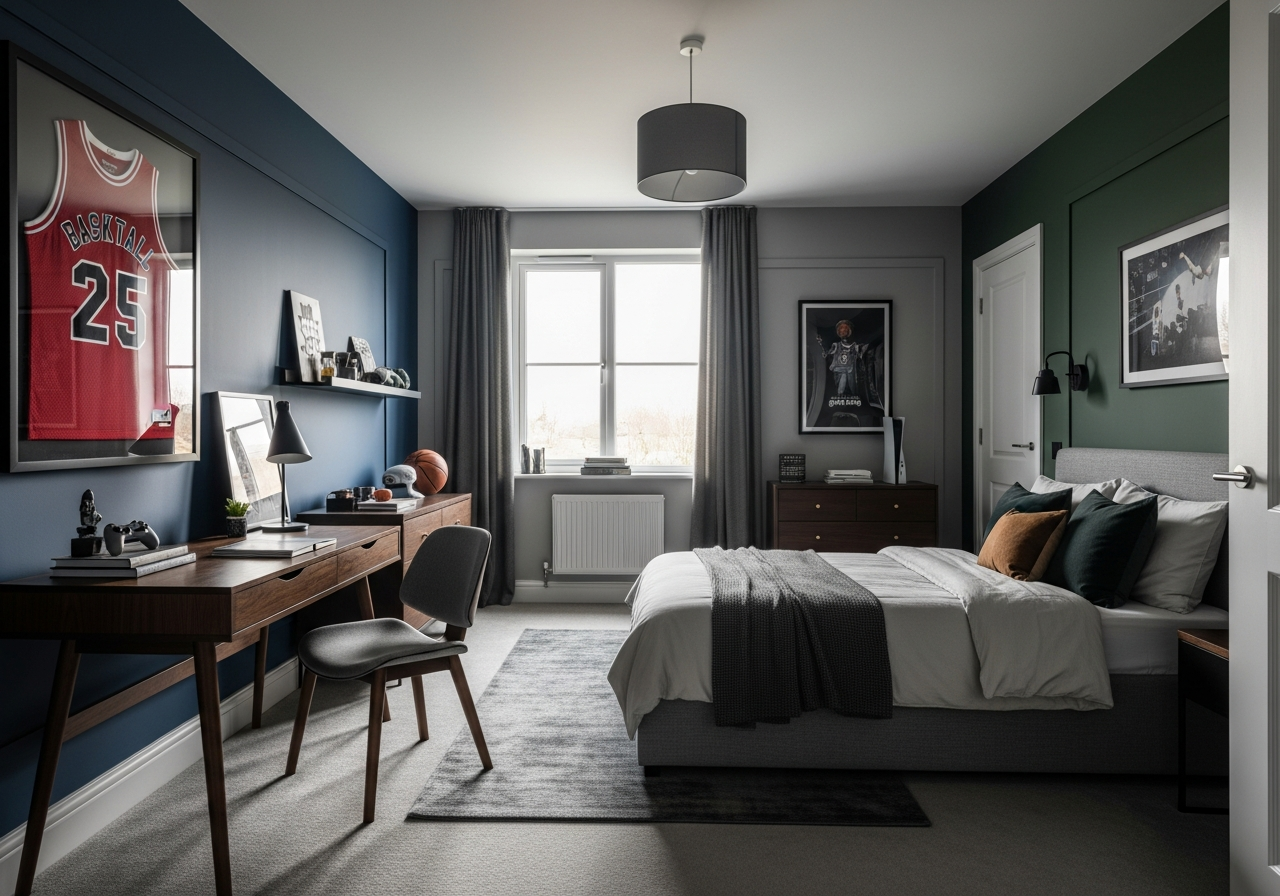 Best Teenage Room Paint Colors for Guys That Look Cool