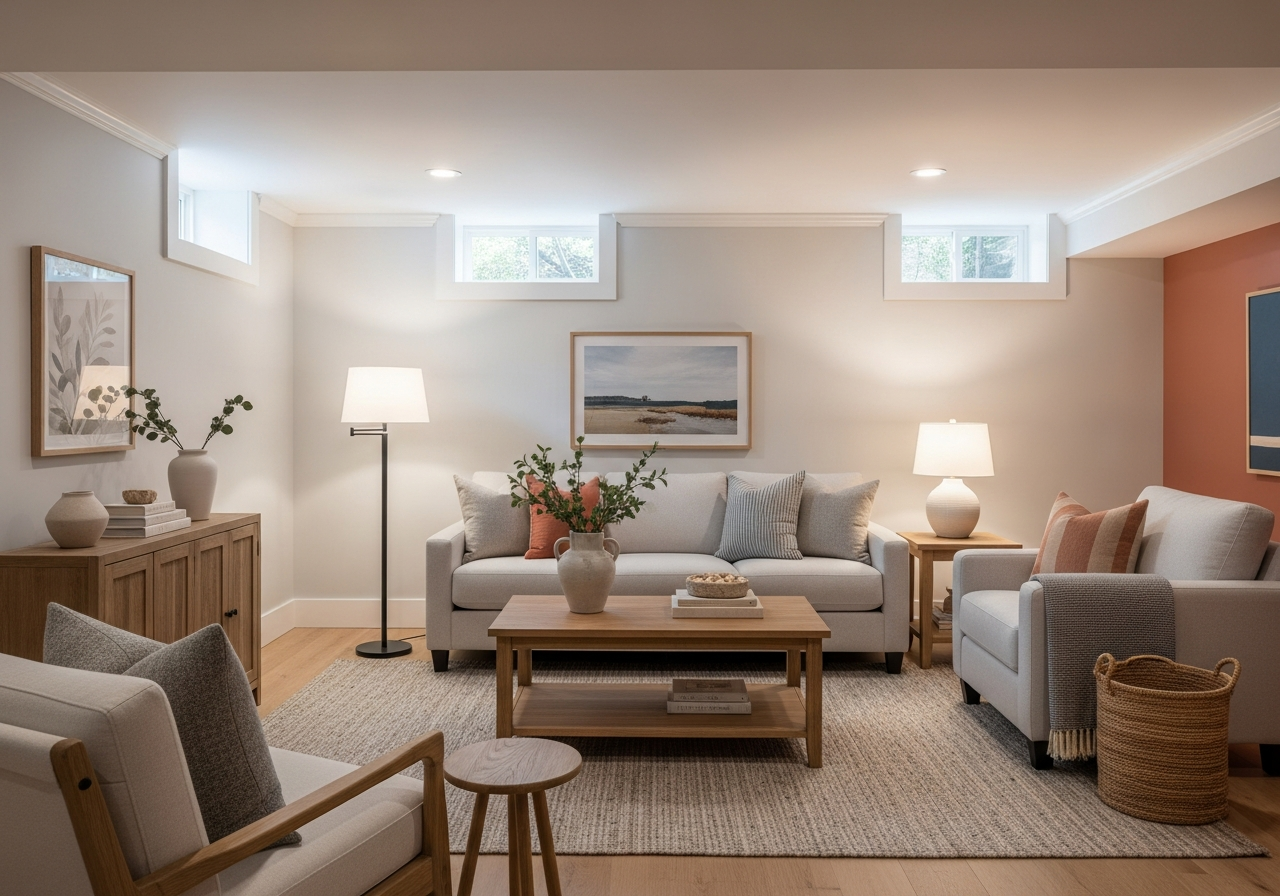 Best Paint Colors for Basement Family Rooms: Bright Ideas for 2024