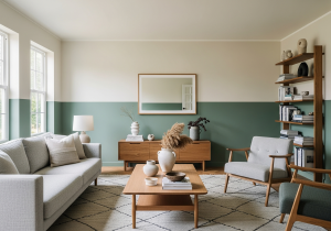  Best 2 Tone Living Room Paint Ideas for a Fresh Look