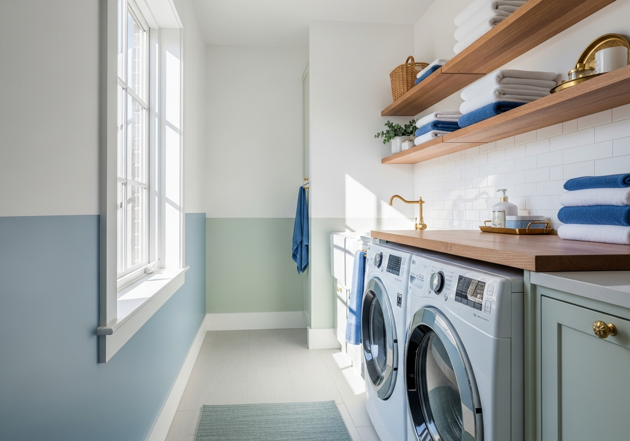 Best Laundry Room Colors to Make Your Space Shine