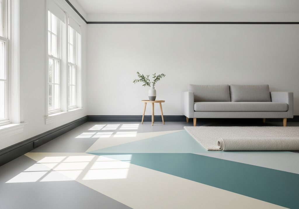 Transform Your Space With Living Room Floor Paint