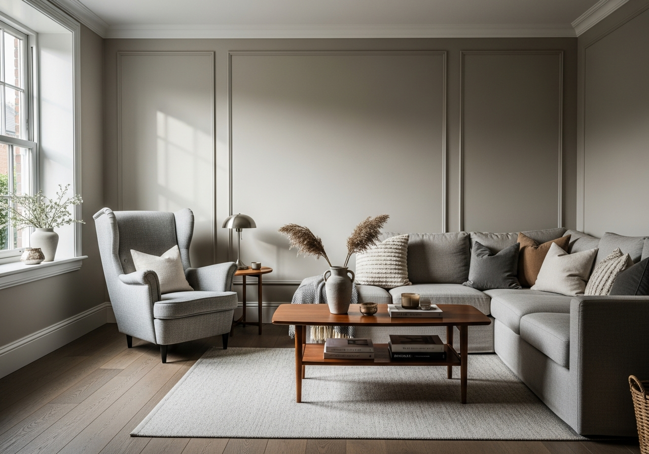Why Mushroom Colour Paint Is the Best Choice for Living Rooms