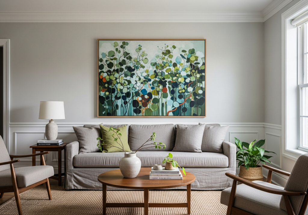How to Pick a Good Painting for Living Room Spaces