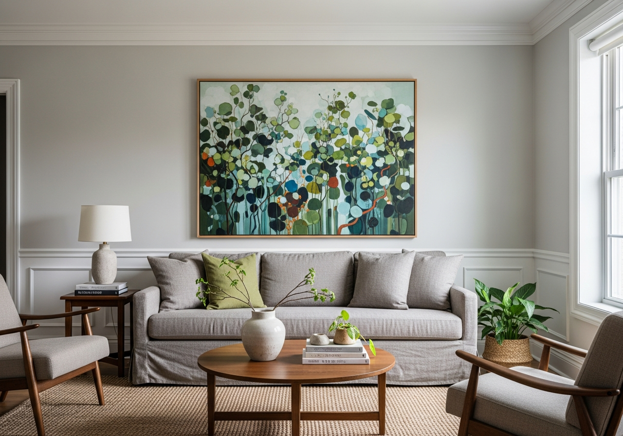 How to Pick a Good Painting for Living Room Spaces